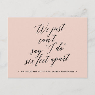 Sex fot isär - ändrade planer Inställt skräddarsyt Meddelande Vykort