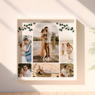 Sex fotokollage par Bröllop-årsdag Poster