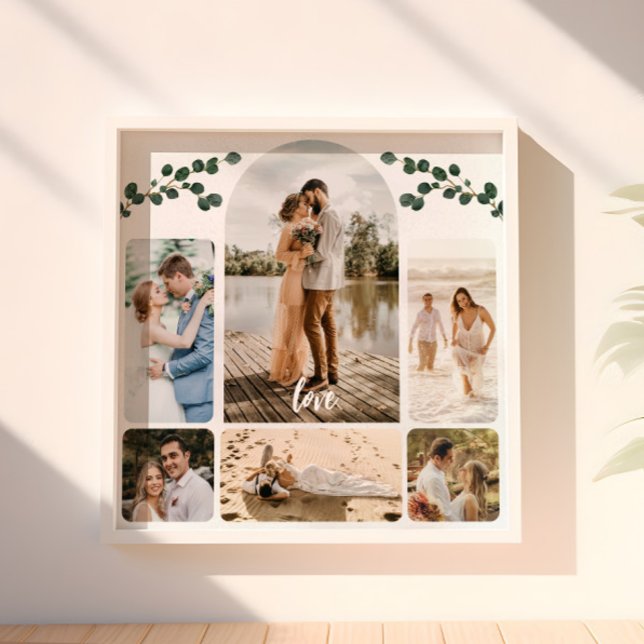 Sex fotokollage par Bröllop-årsdag Poster (Skapare uppladdad)
