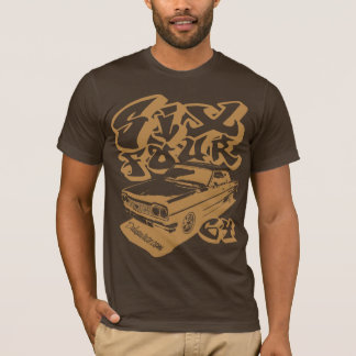 Sex fyra (knaprigt guld) t shirt