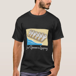 Sex gäese a Lutande 12 dagar jul Sång Funny Xm T Shirt