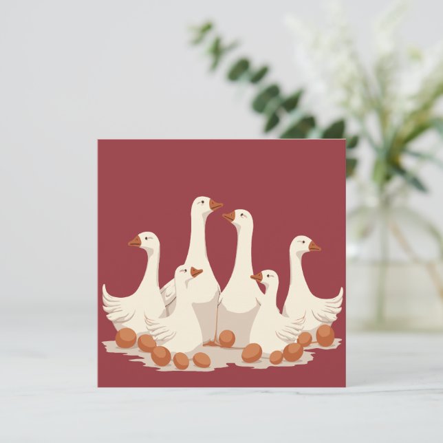 Sex gäese A-Luting cut-out Stencil-Stil 2 (Stående Fram)