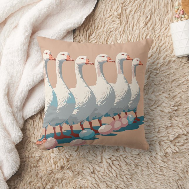 Sex gäese A-Luting cut-out Stencil-Stil 3 Kudde (Filt)