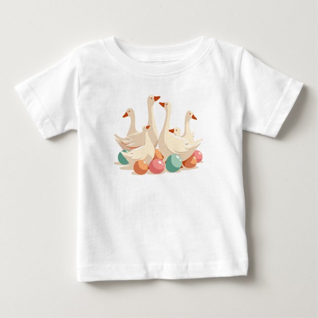 Sex gäese A-Luting cut-out Stencil-Stil T Shirt (Framsida)