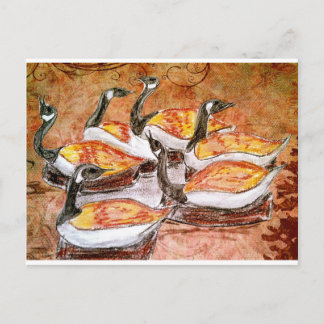 Sex Geese A Lay Vykort