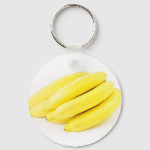 Sex gula bananer nyckelring