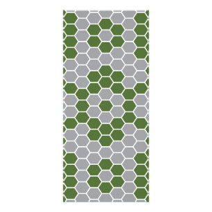 Sex hörn mönster 3 reklamkort