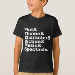 Sex Inslag i Poetics och Drama av Aristoteles Tee