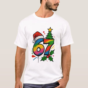 Sex Jultröja, Viral 6 7 Meme T-shirt