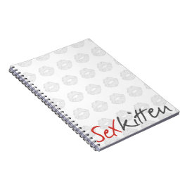 Sex Kitten Notebook Anteckningsbok