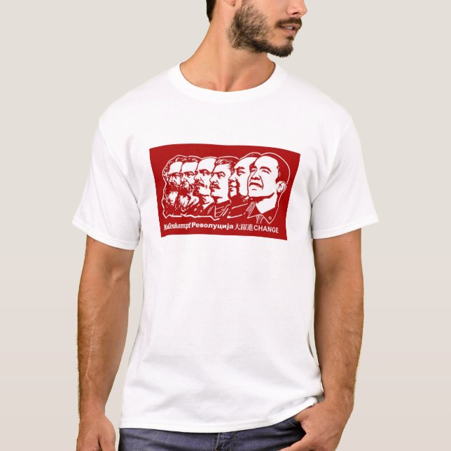 Sex kommunister tee (Framsida)