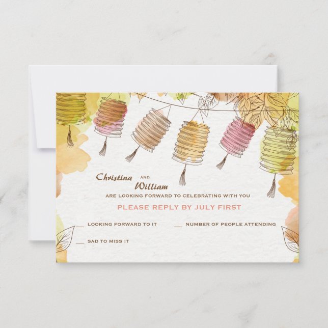 Sex lanternor, OSA kort (Framsida)