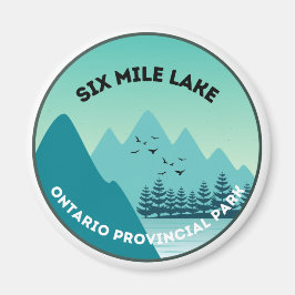 Sex Mile Sjö Ontario Provinsparkens Magnet