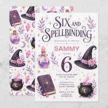 Sex och förtrollande häxa 6-årsdag