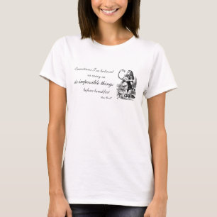 Sex omöjliga saker t shirt