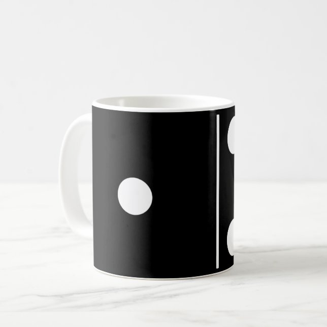 Sex one Black Domino Mugg (Framsida vänster)