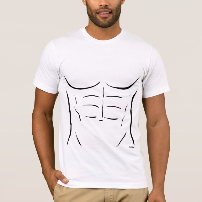 Sex-pack Abs Tröja (Framsida)