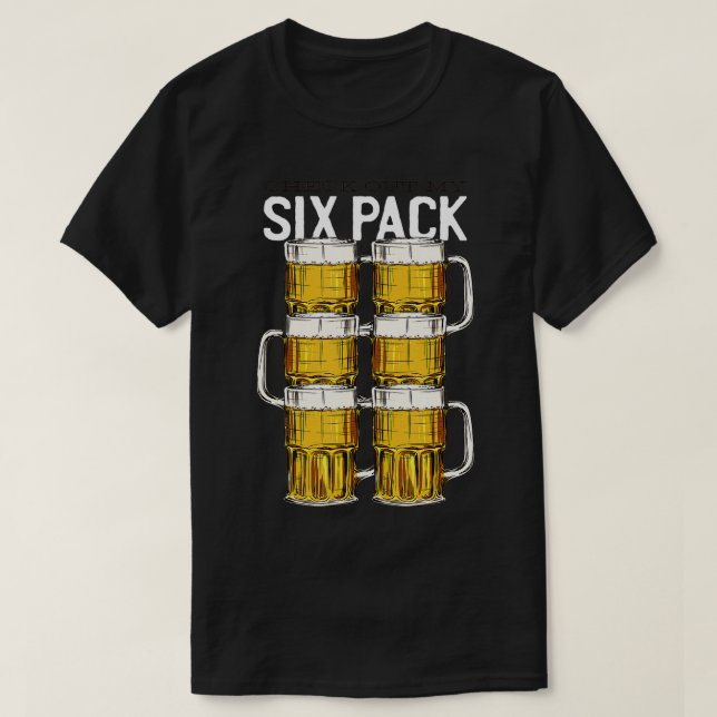 Sex pack-funny Kolla min 6 öl-Superskojet Fitne T Shirt (Design framsida)