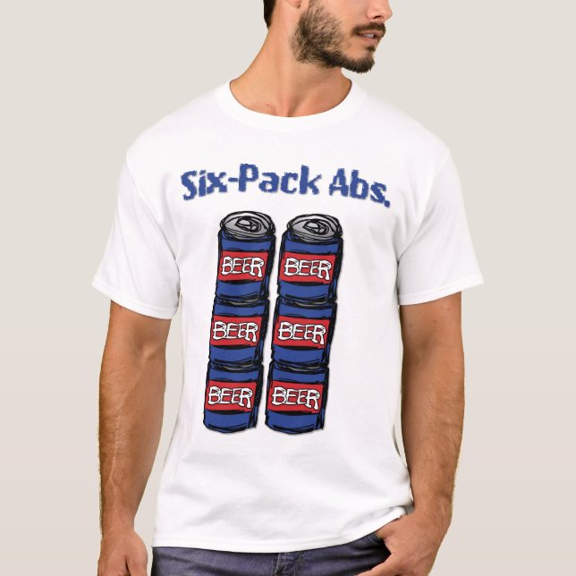 Sex packeAbs Tee Shirt (Framsida)