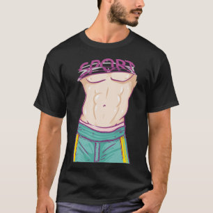 Sex paket Abs T Shirt