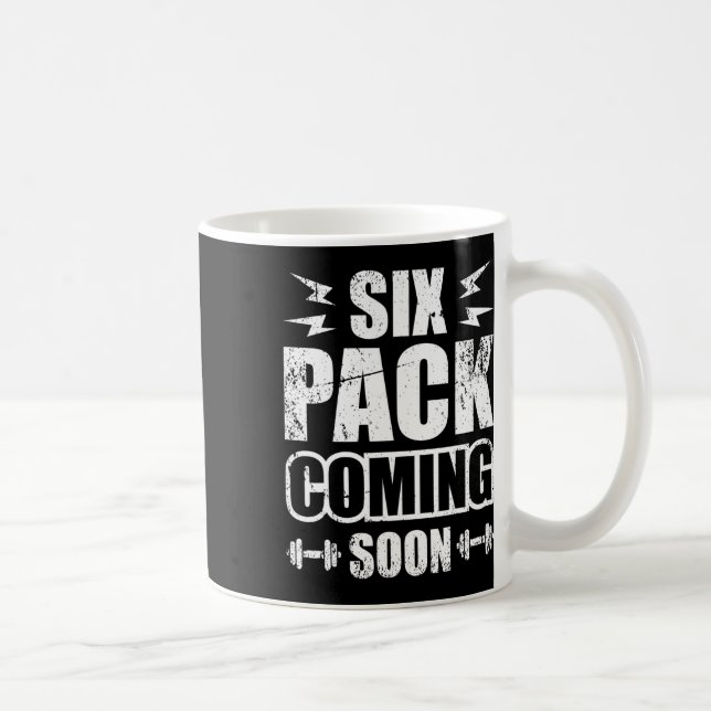 Sex paket kommer snart 2 kaffemugg (Höger)