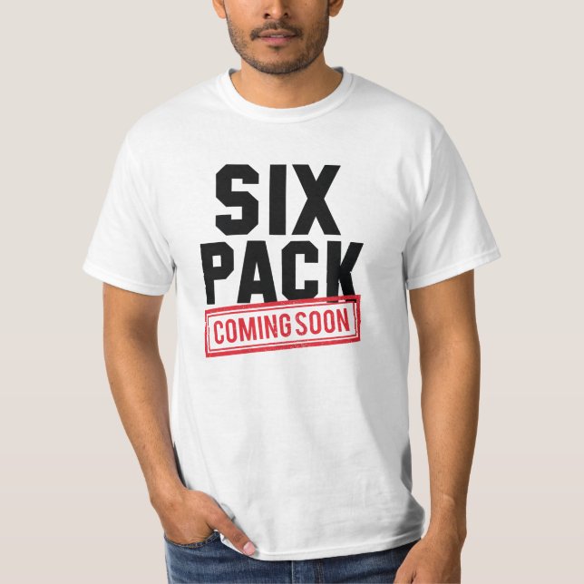Sex paket kommer snart t shirt (Framsida)