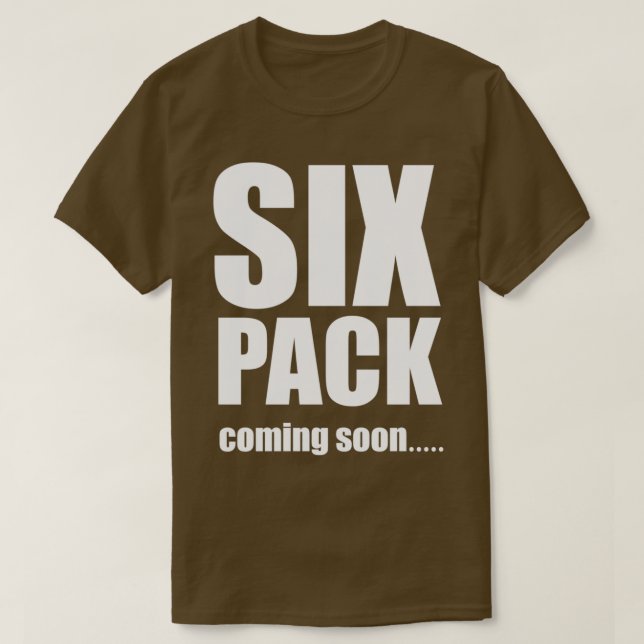 Sex paket kommer snart t shirt (Design framsida)
