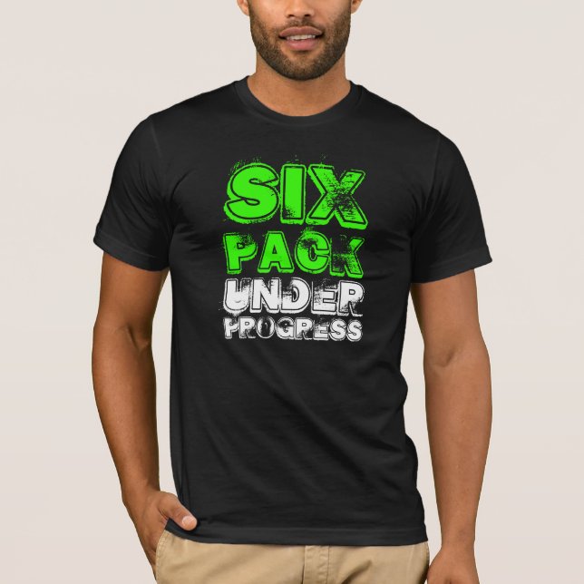 Sex paket pågår tee shirt (Framsida)