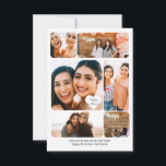 Sex Photo Collage Best Friend Grattis på födelseda Kort<br><div class="desc">Skapa din egen design med flera foton av din vän.</div>