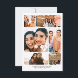 Sex Photo Collage Best Friend Grattis på födelseda Kort<br><div class="desc">Skapa din egen design med flera foton av din vän.</div>