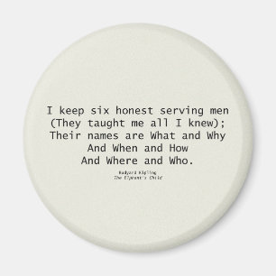 Sex portionmanarmagneter magnet