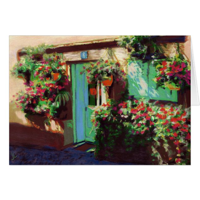 Sex Rue de la Paix Hälsningskort (Framsidan Horizontal)