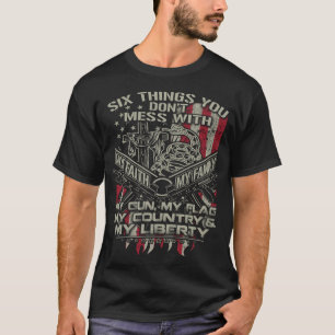 sex sak du inte med min familj, min flagga t shirt