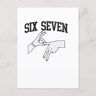 Sex Seven Meme Viral 67 Mason Sign Language Helg Vykort