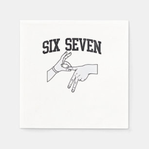 Sex Seven Meme Viral 67 Mason Sign Language Pappersservett