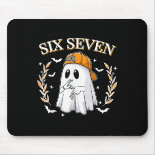 Sex Sju 67 Meme Rolig Spök Halloween 6 7 Par Musmatta