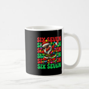 Sex Sju 6 7 Meme Dabbing Tomte Jul 67 Pyjamas Kaffemugg