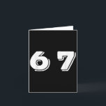 Sex Sju 6 7 Meme Design _1  Kort<br><div class="desc">Sex Sju 6 7 Meme Design _1</div>