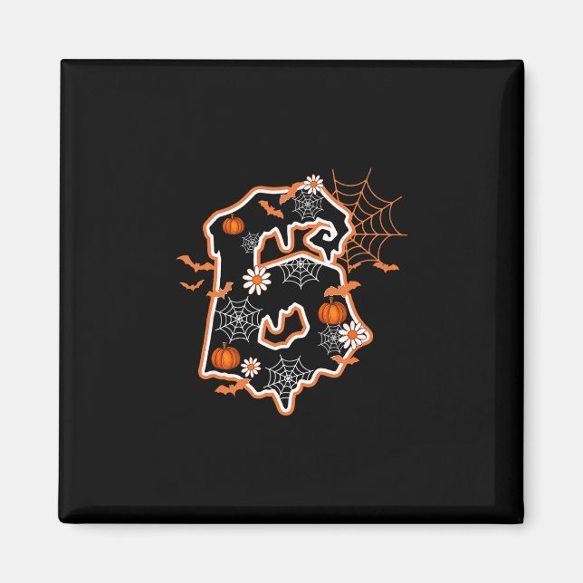 Sex Sju 6 7 Meme Rollig 67 Kostym Design Par Magnet (Framsidan)