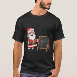 Sex Sju 6 7 Meme Santa Jul Xmas Lärare Nu T Shirt