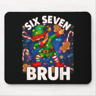 Sex Sju 6 7 Rolig Bruh Jul Dabbing Tomte Matta Musmatta