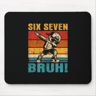Sex Sju Bruh Dabbing Pojke Rolig 67 Meme Gen Alpha Musmatta