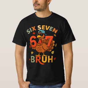 sex sju bruh kalkon Thanksgiving T Shirt