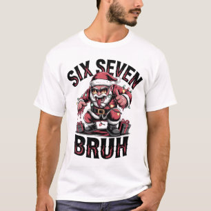 Sex Sju Bruh Rolig Heavy Metal Tomte Tröja   Edg