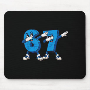 Sex Sju Dabba Cool Meme 67 Rolig Dab Nummer Musmatta