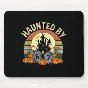 Sex Sju Gen Alpha Z Halloween 6767 Roligt Spöktimm Musmatta