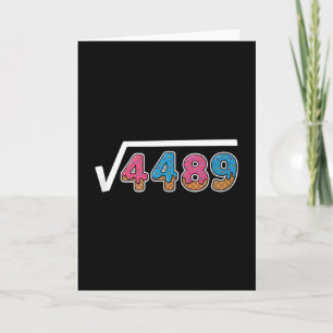 Sex Sju Glass Drip Cool Meme 67 Rollig Fyrkant Kort