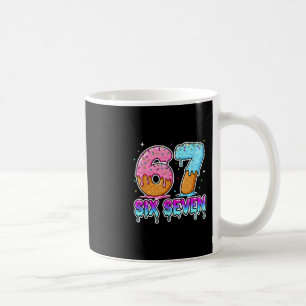 Sex Sju Glass Drip Cool Meme 67 Rollig Gen Al Kaffemugg