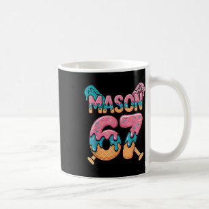 Sex Sju Glass Drip Sport 67 Kul Mason Meme _ Kaffemugg