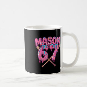 Sex Sju Glass Drip Sport 67 Kul Mason Meme _ Kaffemugg